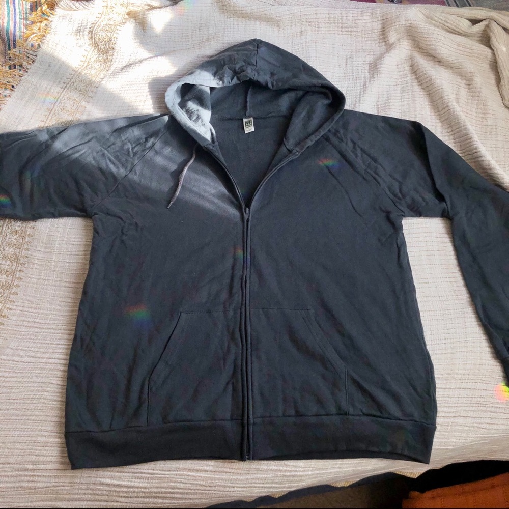 Royal Apparel Organic Men’s Zip Hoodie, grey - Picture 2 of 8